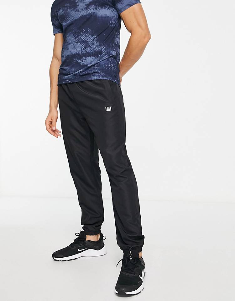 HIIT essential woven pants in black